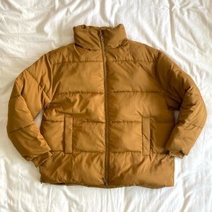 GIRLFRIEND COLLECTIVE Classic Recycled Puffer in Sedona, XXL